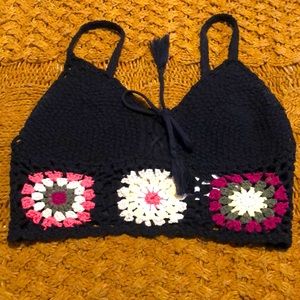 Hollister knitted tank top